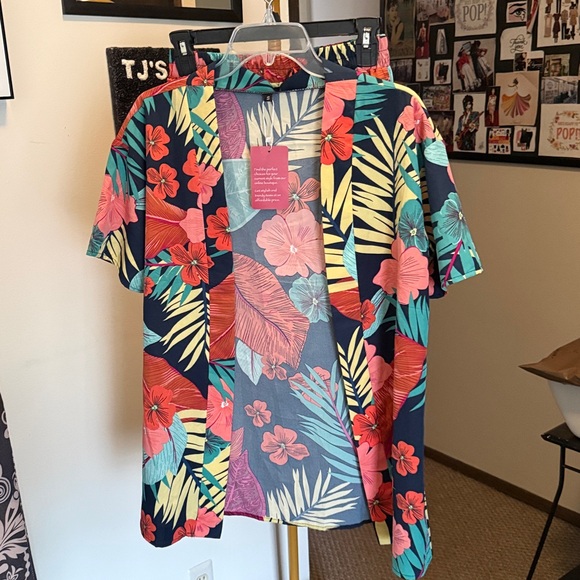 Kimono 2 Piece Floral Set - Picture 7 of 8